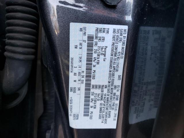 Photo 10 from auction – 2016 FORD FOCUS SE with VIN 1FADP3F21GL328114