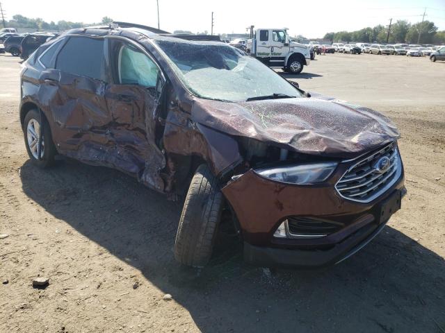 FORD EDGE SEL 2020 with VIN 2FMPK4J92LBA27387 - Photo from auction