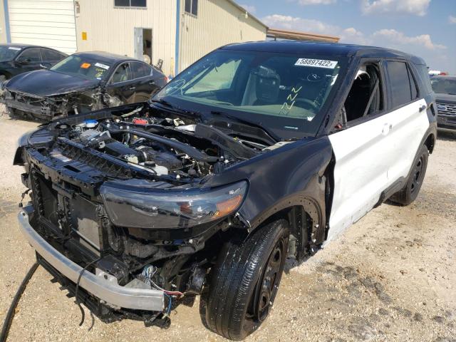 Photo 2 from auction – 2021 FORD EXPLORER P with VIN 1FM5K8ABXMGA46975