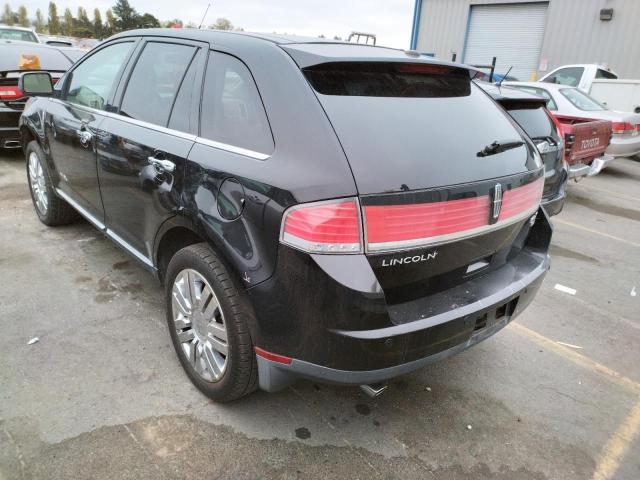 Photo 3 from auction – 2009 LINCOLN MKX with VIN 2LMDU88C59BJ13778