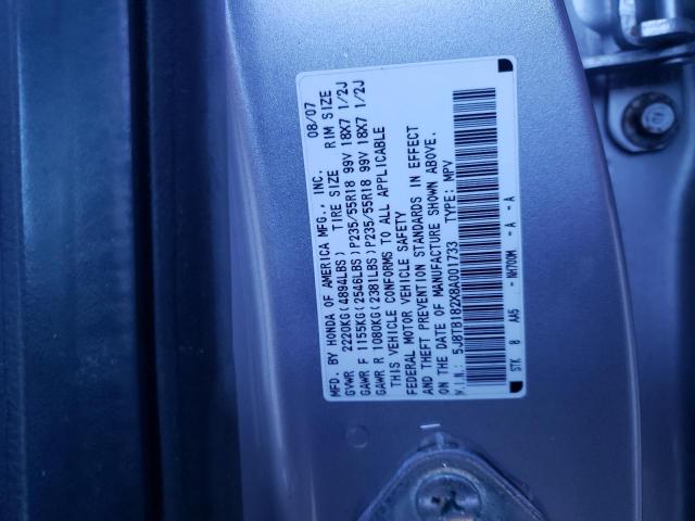 Photo 10 from auction – 2008 ACURA RDX with VIN 5J8TB182X8A001733