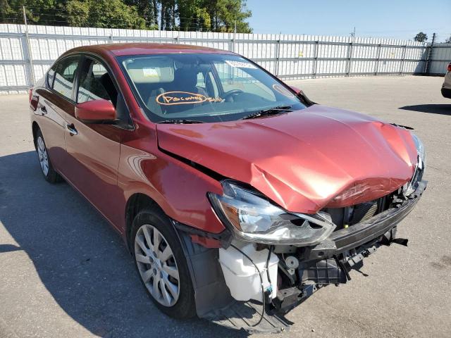 NISSAN SENTRA S 2017 with VIN 3N1AB7AP3HY298762 - Photo from auction
