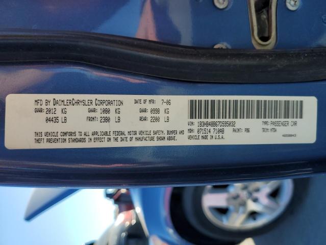 Photo 10 from auction – 2007 DODGE CALIBER with VIN 1B3HB48B67D595032