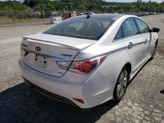 Photo 4 from auction – 2014 HYUNDAI SONATA HYB with VIN KMHEC4A42EA104704