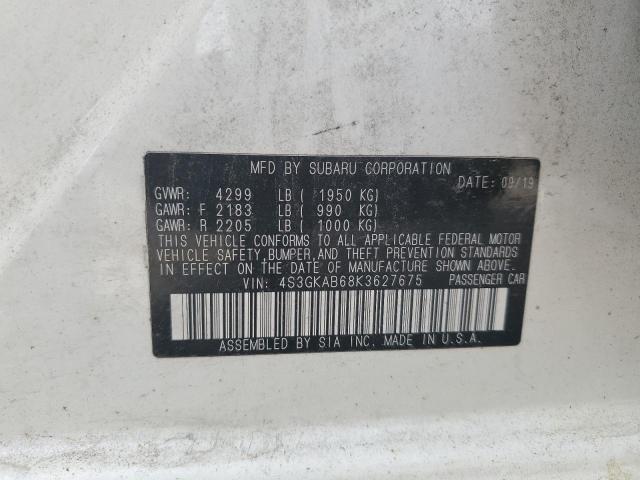 Foto 10 de la subasta – 2019 SUBARU IMPREZA con VIN 4S3GKAB68K3627675