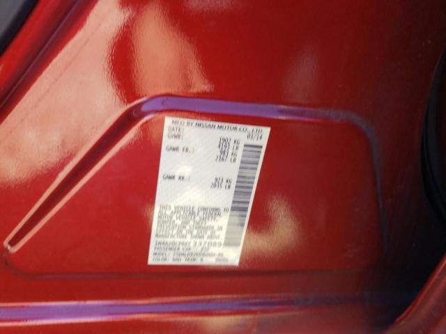 Photo 10 from auction – 2014 NISSAN LEAF S with VIN 1N4AZ0CP6EC337089
