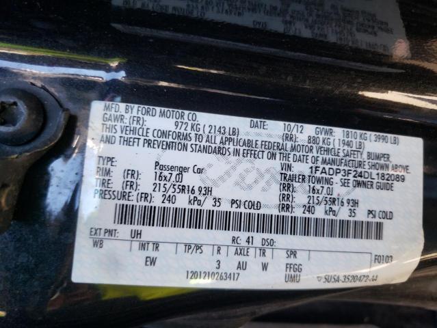 Фото 10 с аукциона – 2013 FORD FOCUS SE с VIN 1FADP3F24DL182089