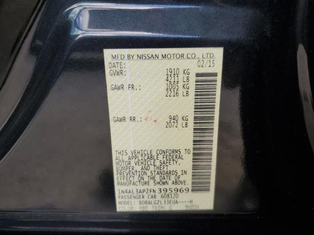 Photo 10 from auction – 2015 NISSAN ALTIMA 2.5 with VIN 1N4AL3AP2FN395969