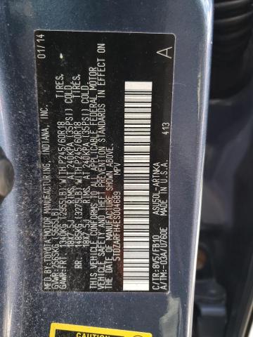 Photo 10 from auction – 2014 TOYOTA HIGHLANDER with VIN 5TDZARFH4ES004689