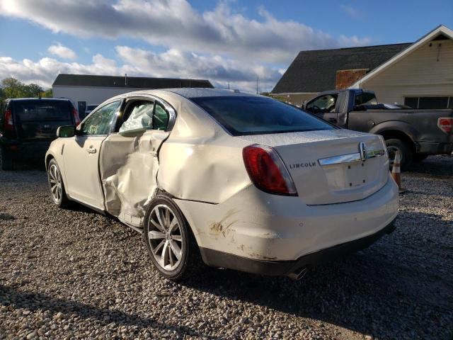 Photo 3 from auction – 2012 LINCOLN MKS with VIN 1LNHL9DR8CG802858