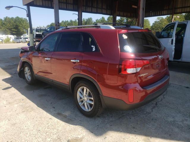 Photo 3 from auction – 2014 KIA SORENTO LX with VIN 5XYKT4A62EG509082