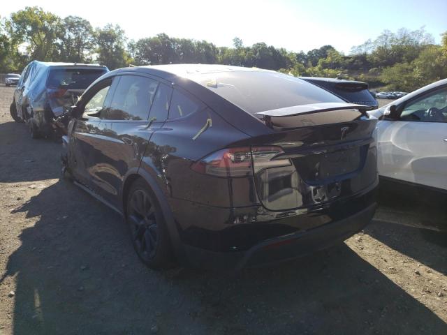 Photo 3 from auction – 2022 TESLA MODEL X with VIN 7SAXCBE51NF333339