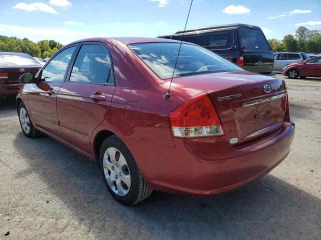 Photo 3 from auction – 2009 KIA SPECTRA EX with VIN KNAFE221X95661903