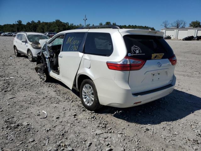 Photo 3 from auction – 2015 TOYOTA SIENNA XLE with VIN 5TDYK3DC9FS630155