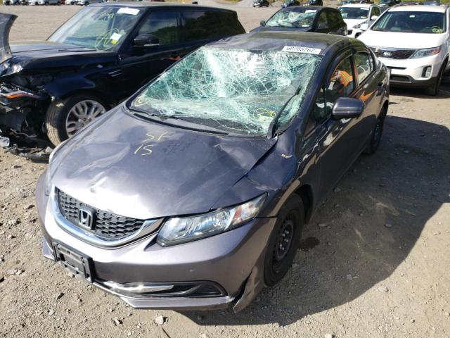 Photo 2 from auction – 2015 HONDA CIVIC LX with VIN 19XFB2F51FE258384