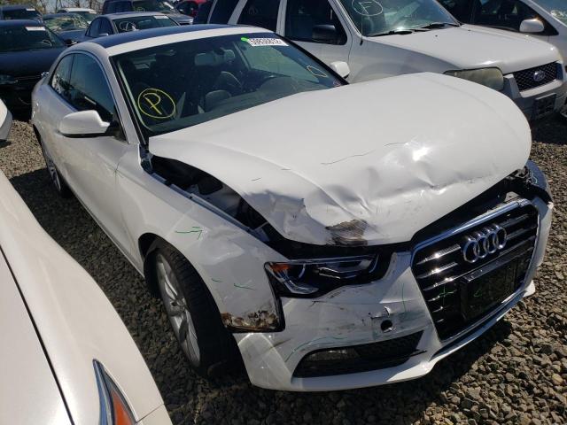 AUDI A5 PREMIUM 2013 with VIN WAULFAFR0DA077827 - Photo from auction
