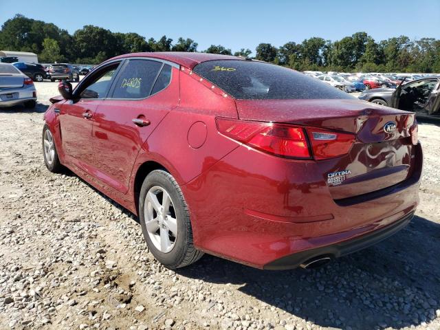 Photo 3 from auction – 2014 KIA OPTIMA LX with VIN 5XXGM4A70EG335920