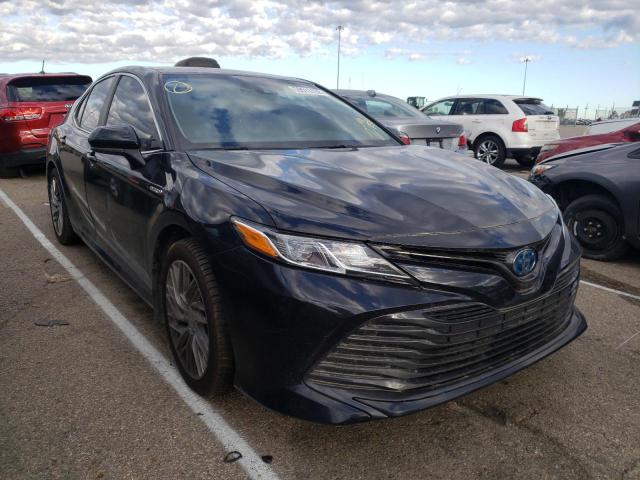 TOYOTA CAMRY LE 2020 with VIN 4T1C31AK4LU017855 - Photo from auction