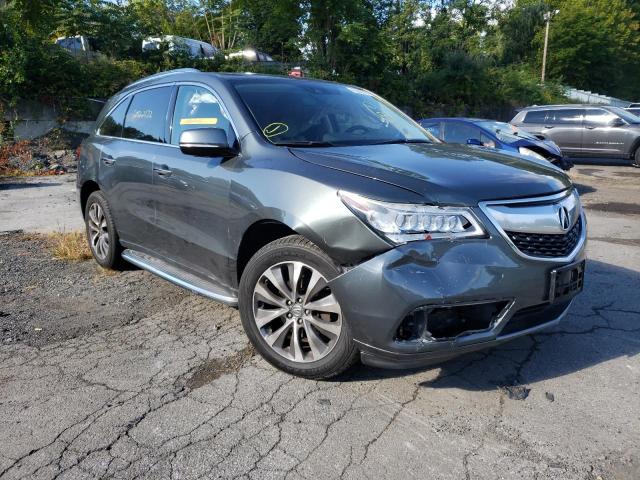 ACURA MDX TECHNO 2016 con VIN 5FRYD4H44GB012409 - Foto de la subasta