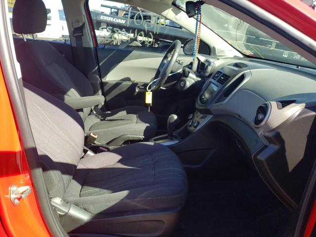 Photo 5 from auction – 2014 CHEVROLET SONIC LT with VIN 1G1JC5SH4E4158099