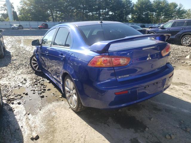 Photo 3 from auction – 2008 MITSUBISHI LANCER GTS with VIN JA3AU86U18U007477