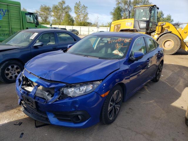 Photo 2 from auction – 2017 HONDA CIVIC EXL with VIN 19XFC1F79HE013862