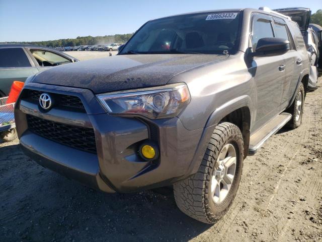 Photo 2 from auction – 2016 TOYOTA 4RUNNER SR with VIN JTEBU5JR5G5311424