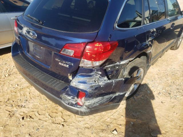 Photo 9 from auction – 2010 SUBARU OUTBACK 2. with VIN 4S4BRBKC5A3381955