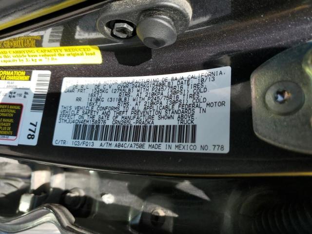 Photo 10 from auction – 2014 TOYOTA TACOMA DOU with VIN 3TMJU4GN4EM158976