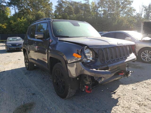 JEEP RENEGADE T 2018 with VIN ZACCJBCB9JPJ08838 - Photo from auction