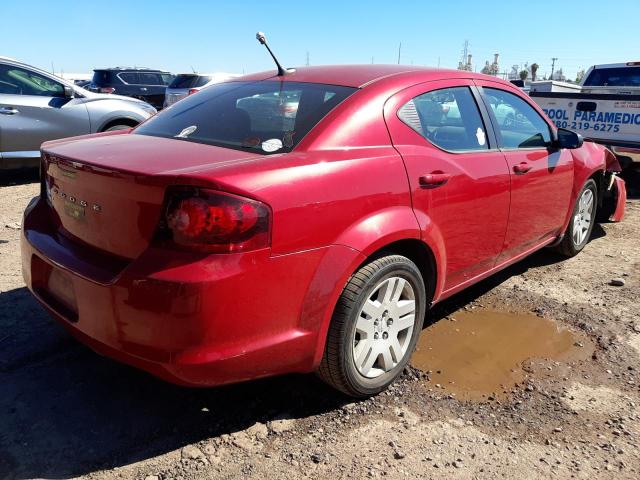 Foto 4 de la subasta – 2012 DODGE AVENGER SE con VIN 1C3CDZAB9CN165143
