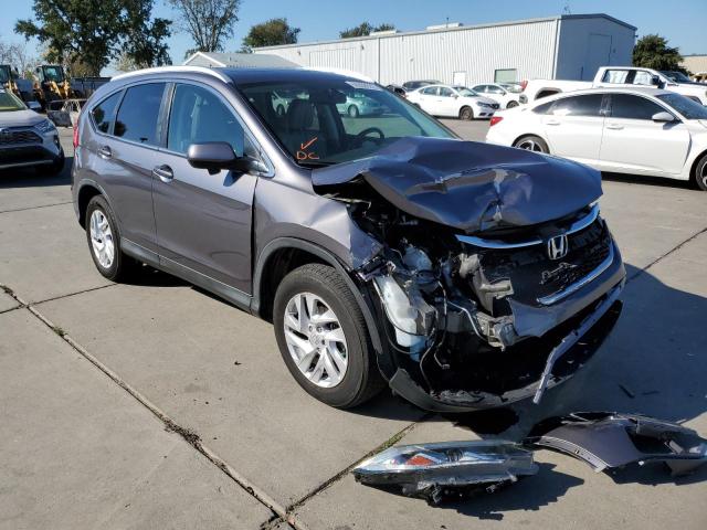 HONDA CR-V EXL 2016 with VIN 2HKRM4H72GH623704 - Photo from auction
