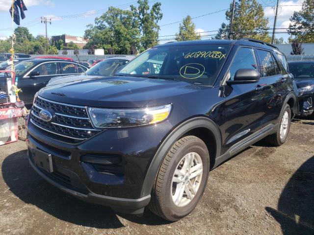 Photo 2 from auction – 2021 FORD EXPLORER X with VIN 1FMSK8DH4MGB26873