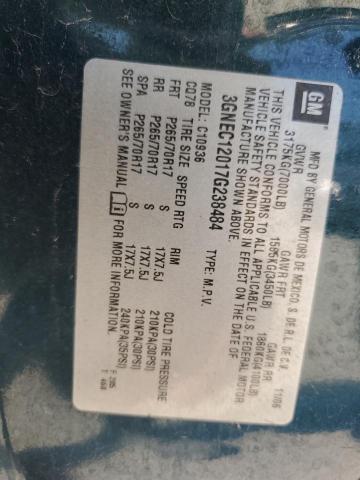 Photo 10 from auction – 2007 CHEVROLET AVALANCHE with VIN 3GNEC12017G238484