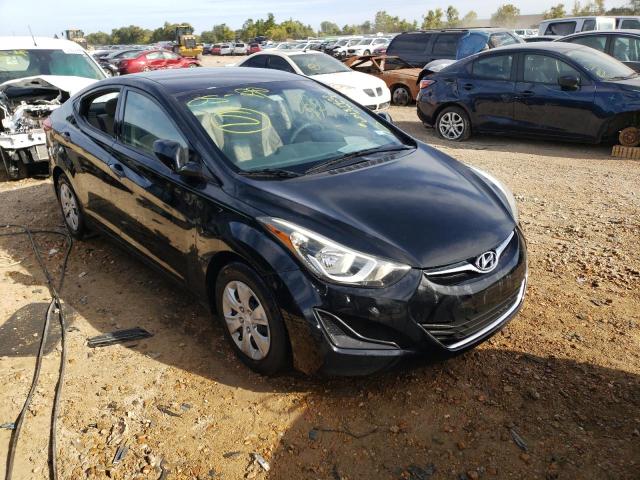 HYUNDAI ELANTRA SE 2016 with VIN 5NPDH4AE2GH750833 - Photo from auction