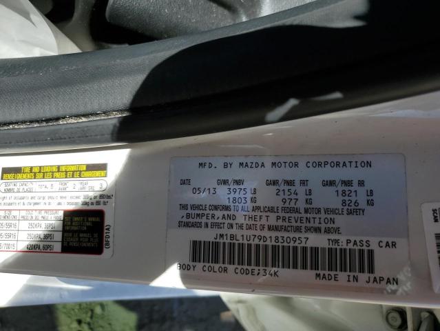 Photo 10 from auction – 2013 MAZDA 3 I with VIN JM1BL1U79D1830957