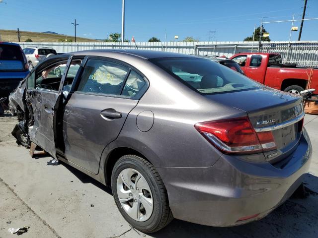 Photo 3 from auction – 2015 HONDA CIVIC LX with VIN 19XFB2F58FE054648