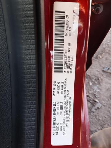 Photo 10 from auction – 2012 CHRYSLER 200 S with VIN 1C3CCBHGXCN173683