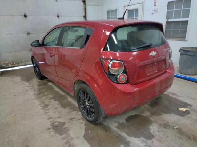 Photo 3 from auction – 2014 CHEVROLET SONIC LT with VIN 1G1JD6SB4E4128275