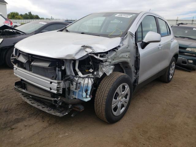 Photo 2 from auction – 2017 CHEVROLET TRAX LS with VIN KL7CJKSB1HB196080