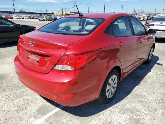 Photo 4 from auction – 2016 HYUNDAI ACCENT SE with VIN KMHCT4AE2GU096119