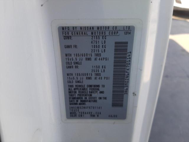 Photo 10 from auction – 2015 CHEVROLET CITY EXPRE with VIN 3N63M0ZN6FK701141
