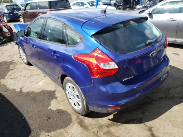 Photo 3 from auction – 2012 FORD FOCUS SE with VIN 1FAHP3K25CL428508