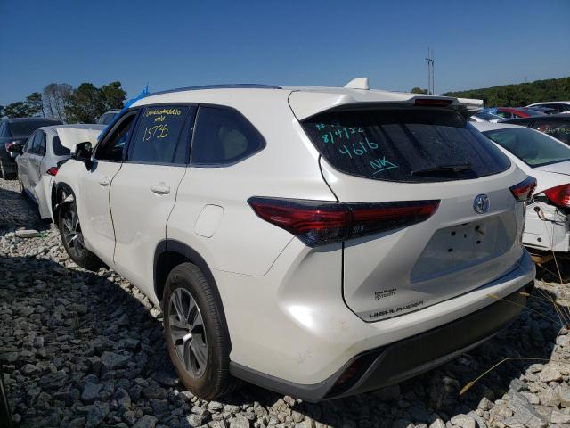 Photo 3 from auction – 2021 TOYOTA HIGHLANDER with VIN 5TDGZRAH0MS074616