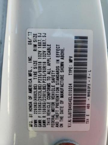 Photo 10 from auction – 2014 ACURA RDX TECHNO with VIN 5J8TB4H54EL010004