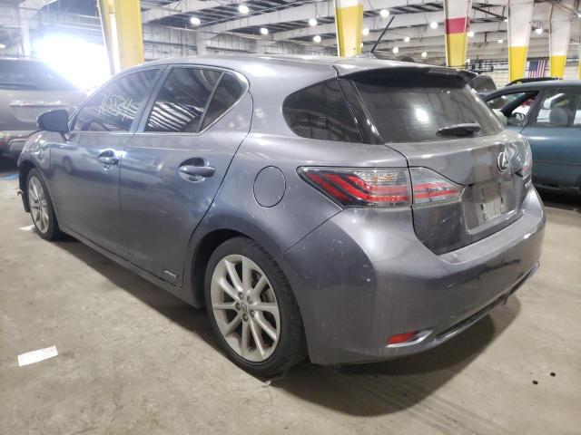 Photo 3 from auction – 2012 LEXUS CT 200 with VIN JTHKD5BH0C2054872