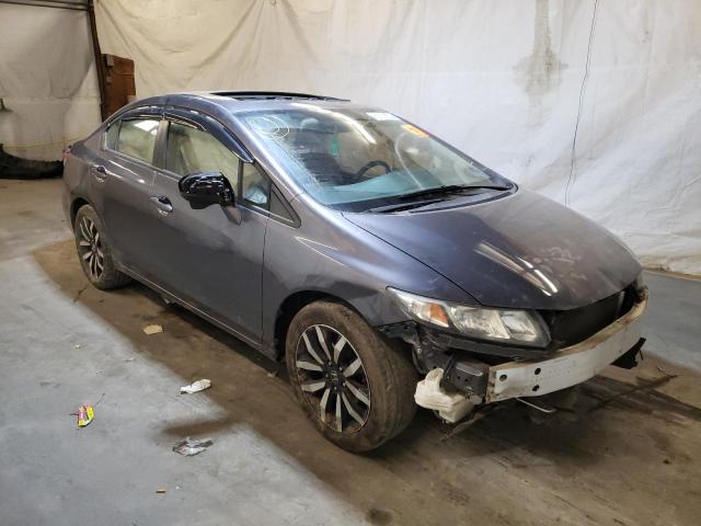 HONDA CIVIC EXL 2015 with VIN 2HGFB2F92FH555723 - Photo from auction