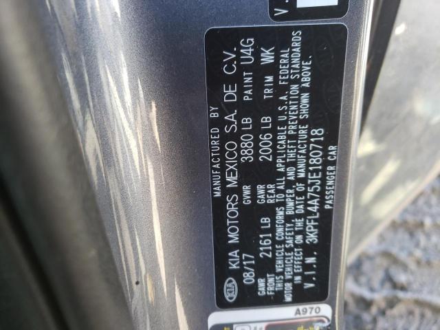 Photo 10 from auction – 2018 KIA FORTE LX with VIN 3KPFL4A75JE180718