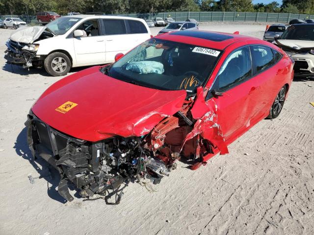 Photo 9 from auction – 2017 HONDA CIVIC EXL with VIN 2HGFC1F71HH636057