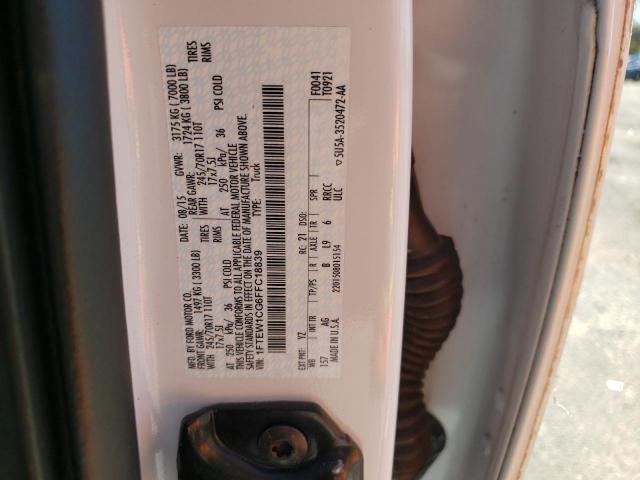Photo 10 from auction – 2015 FORD F150 SUPER with VIN 1FTEW1CG6FFC18839